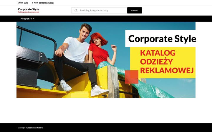 Screenshot of corporatestyle.pl