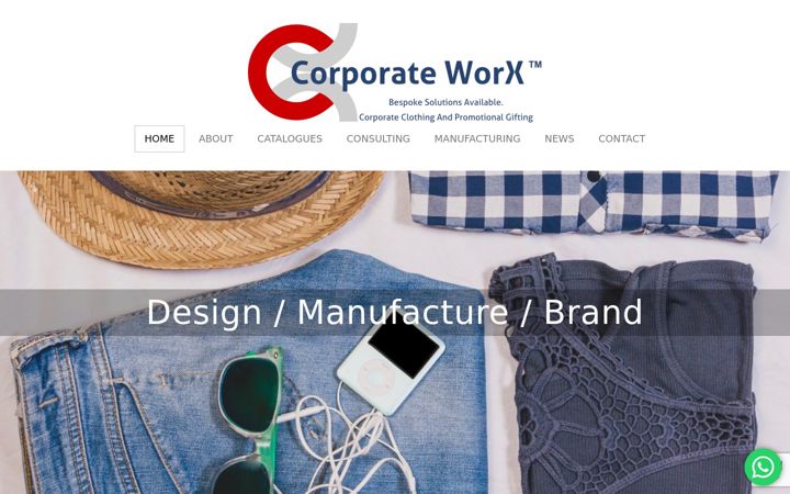 Snímek obrazovky corporateworxsa.co.za