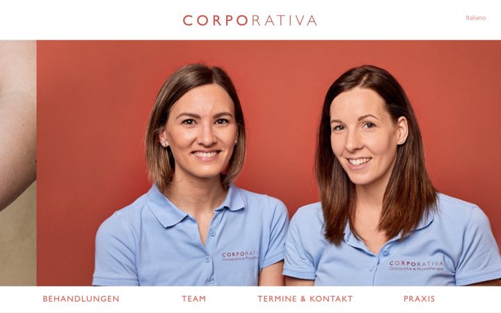 Screenshot of corporativa.it