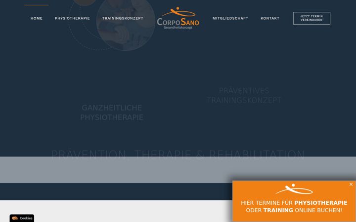 Screenshot of corposano.net