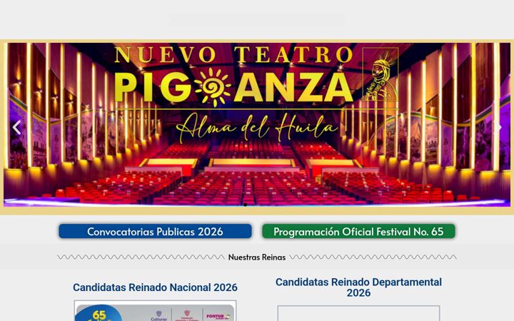 Screenshot of corposanpedro.org