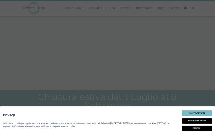 Screenshot of corpostudiobologna.it