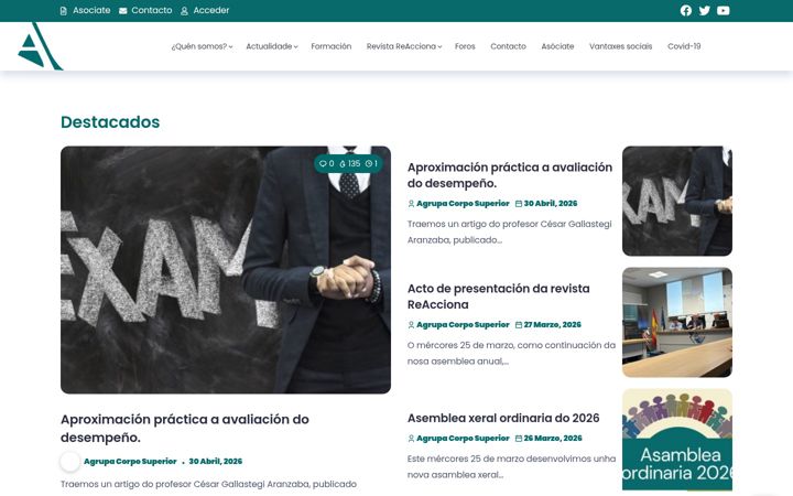 Screenshot of corposuperior.es