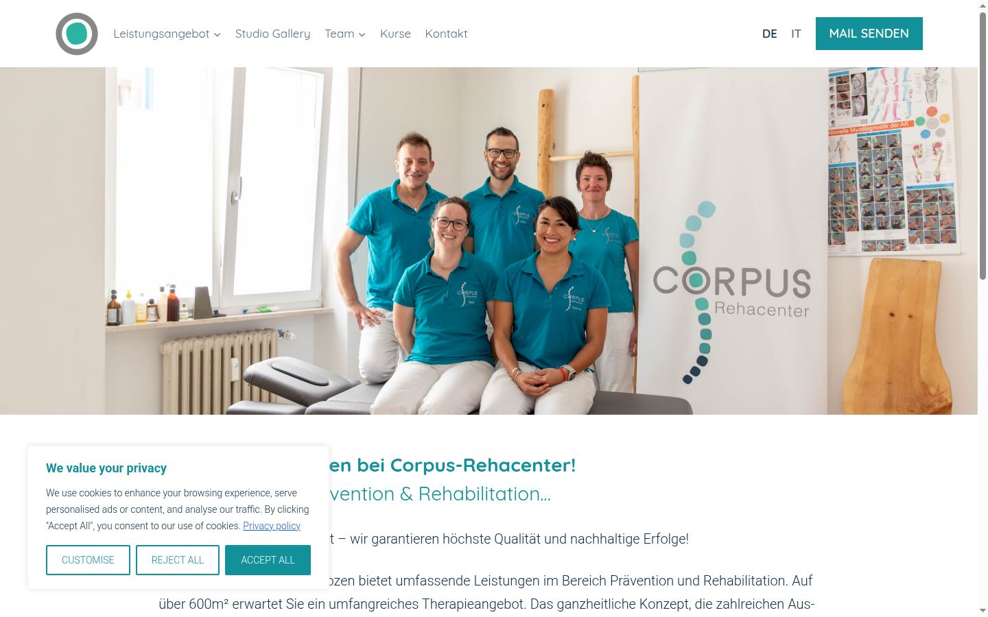Screenshot tal-banner tal-kunsens muri qabel kwalunkwe interazzjoni