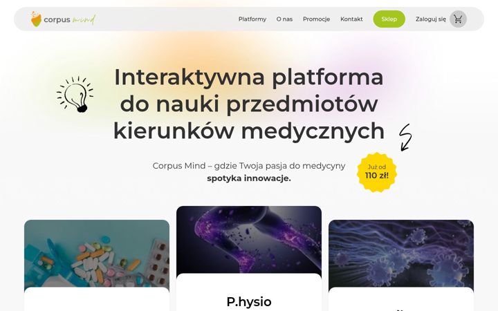 Screenshot of corpusmind.pl