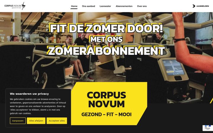 Ekrānuzņēmums no corpusnovum.nl