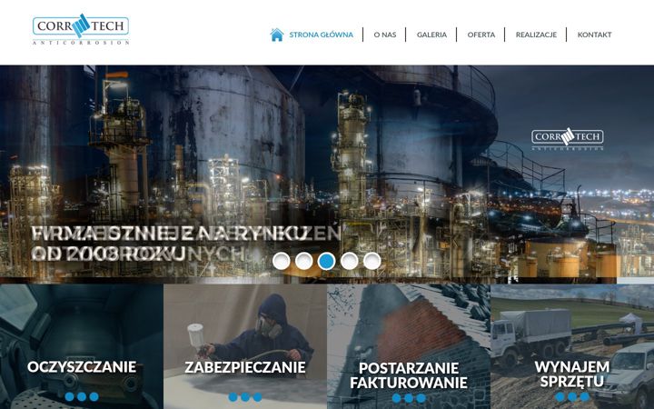 Screenshot of corr-tech.pl