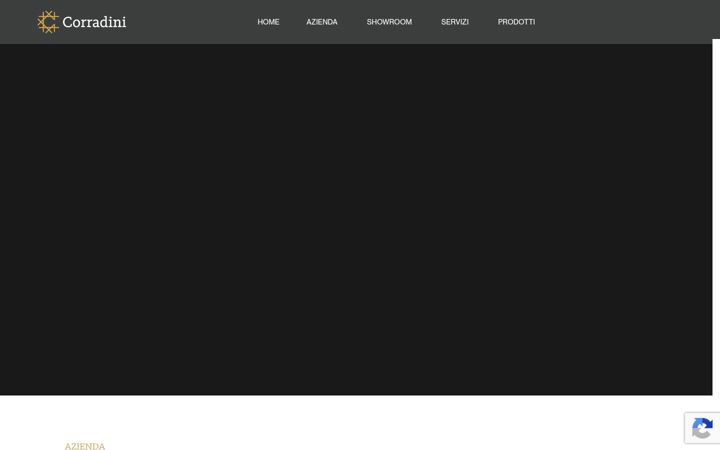 Screenshot of corradinihome.it