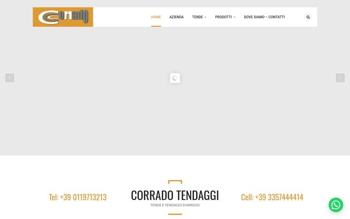 Skärmbild av corradocarmagnola.it
