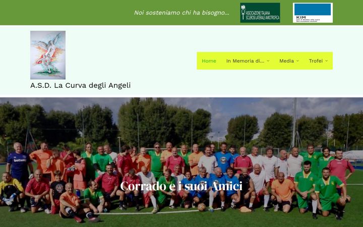 Skärmbild av corradoeisuoiamici.it