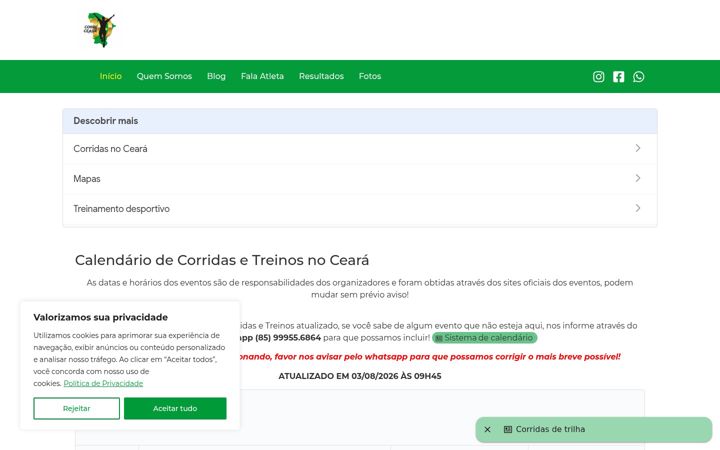 Capture d'écran de correceara.com.br