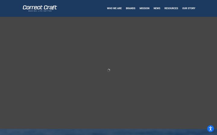 Screenshot of correctcraft.com