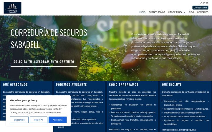 Screenshot of correduriasabadell.es