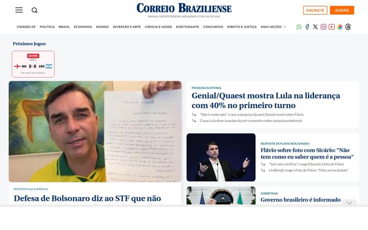 Screenshot ta' correiobraziliense.com.br