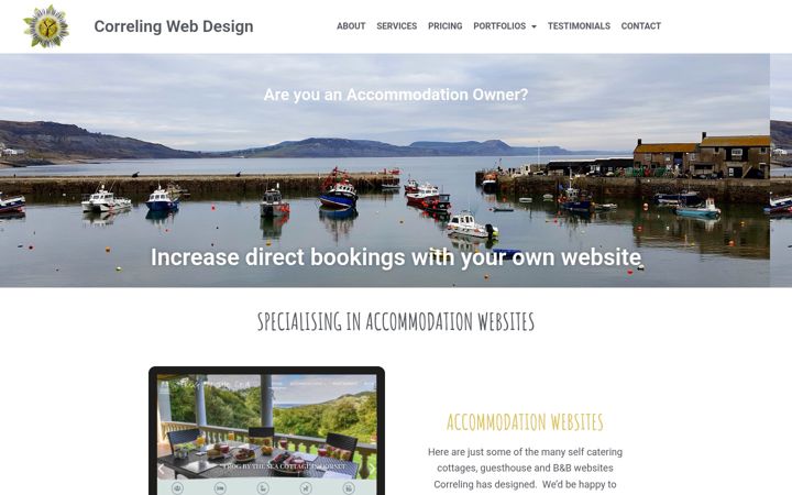 Screenshot of correling.co.uk