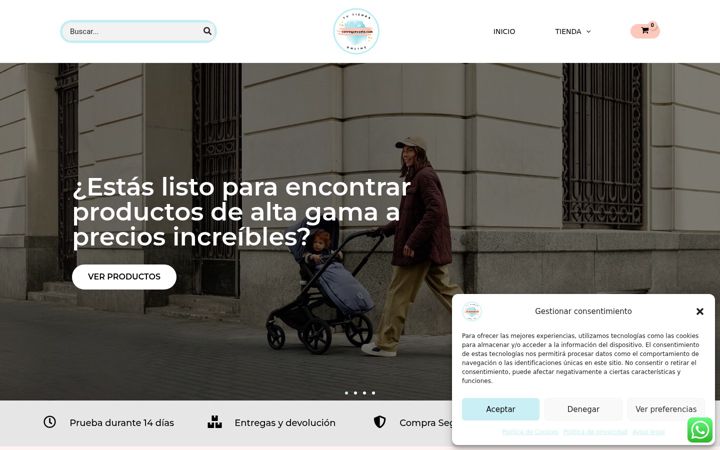 Screenshot of correquevuela.com