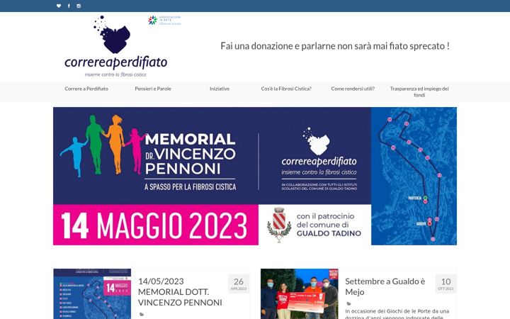 Screenshot of correreaperdifiato.it
