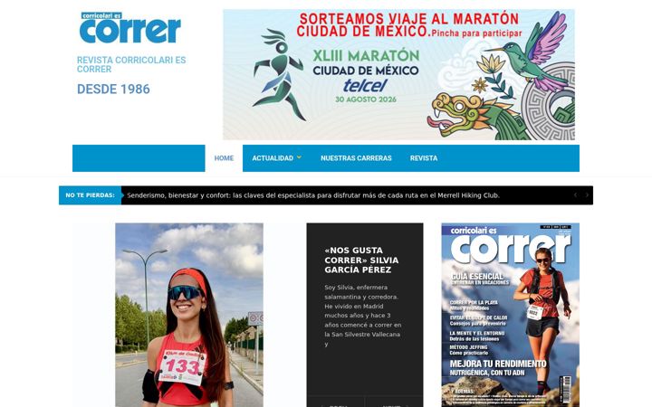 Screenshot of corricolari.eu