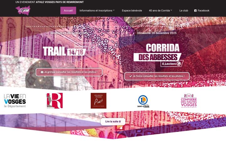Screenshot of corrida-abbesses.com
