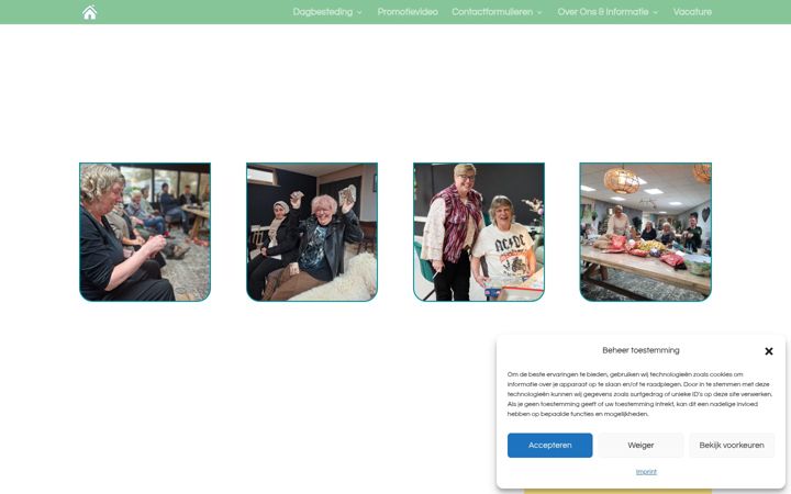 Screenshot of corriente.nl