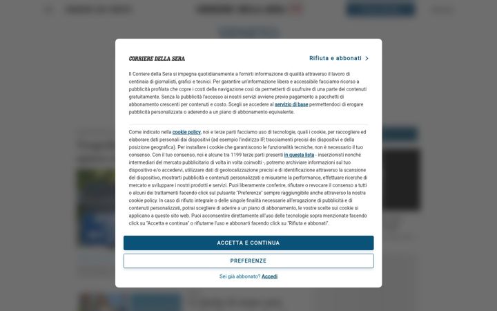 Skärmbild av corrieredelveneto.corriere.it