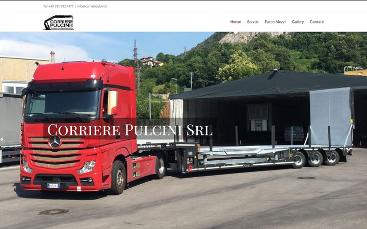Screenshot of corrierepulcini.it