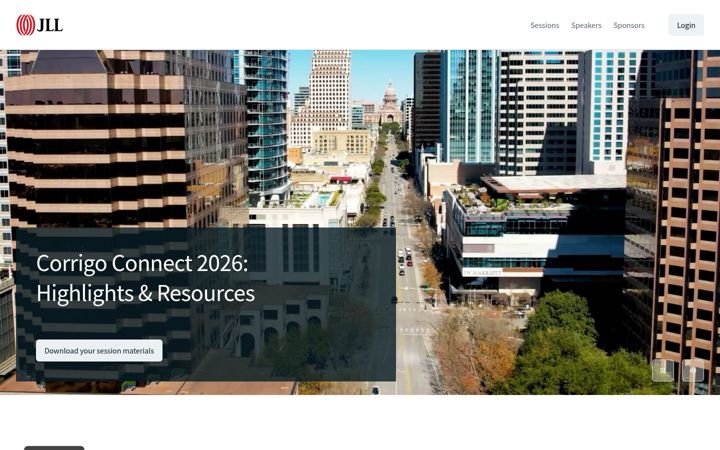 Screenshot of corrigoconnect.com
