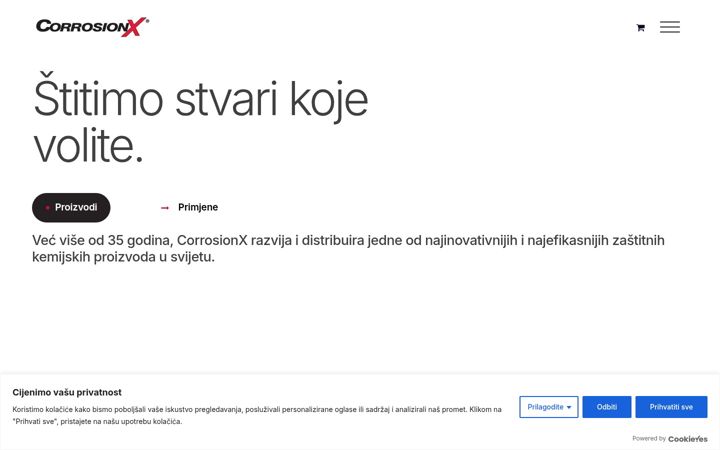 Screenshot του corrosionx.hr