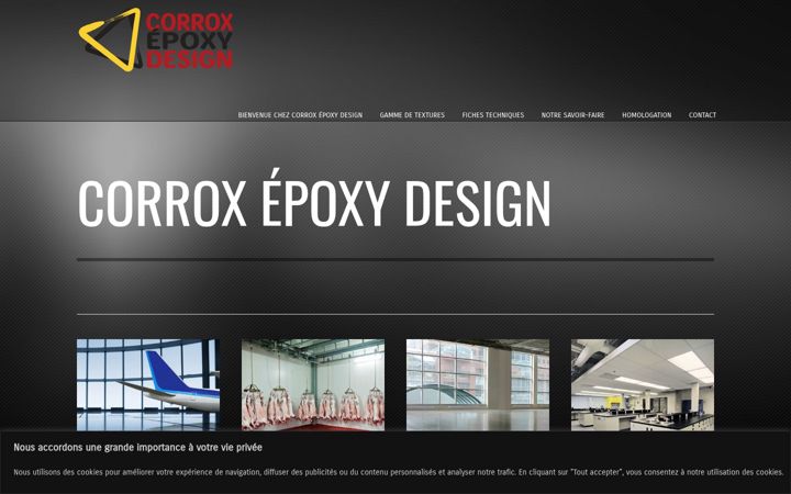 Screenshot of corrox.com