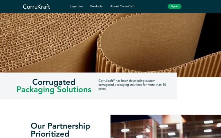 Screenshot of corrukraft.com