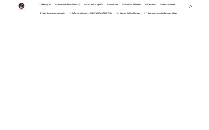 Screenshot of corrupcionpoliticacero.es