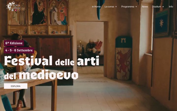 Screenshot of corsallanello.it