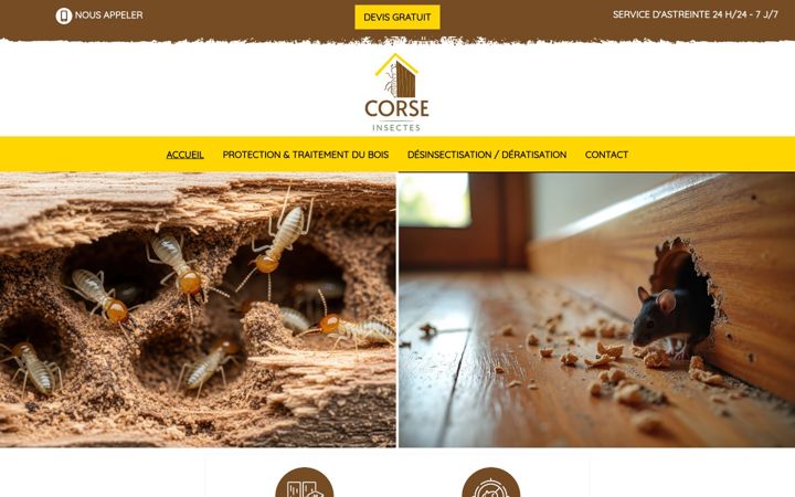 Screenshot of corse-insectes-bois.com