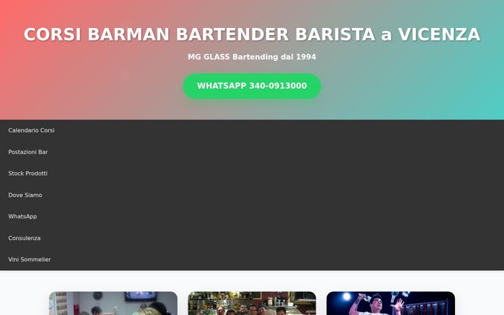 Screenshot of corsibarman.org