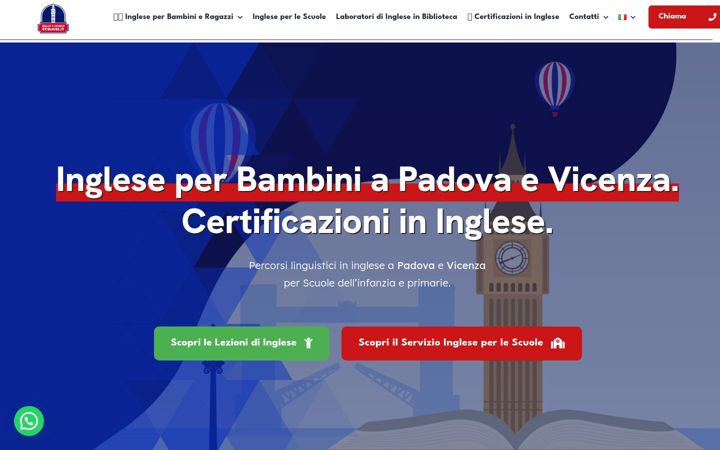 Screenshot of corsicanzonibimbi.it