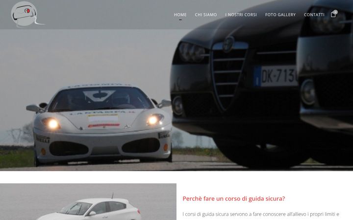 Screenshot of corsidiguidasicura.com
