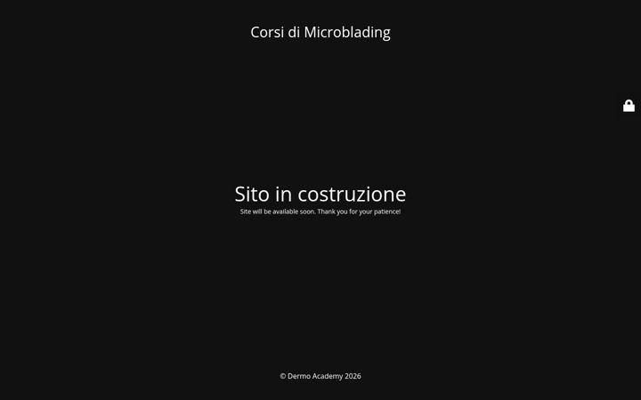 Screenshot von corsidimicroblading.it