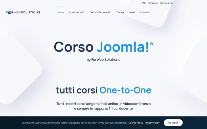 Screenshot of corsijoomla.com