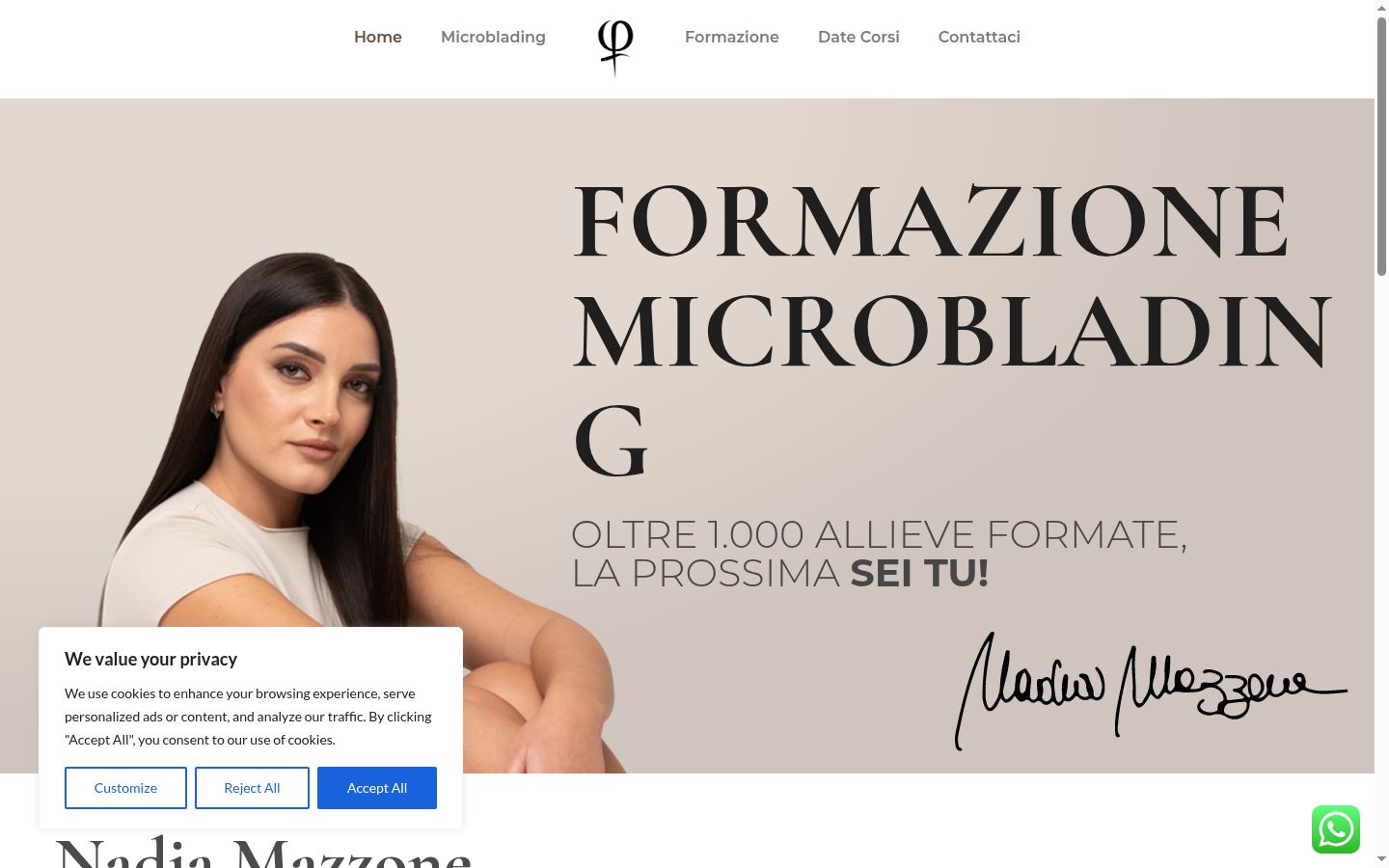 Captura de ecrã do banner de consentimento apresentado antes de qualquer interação