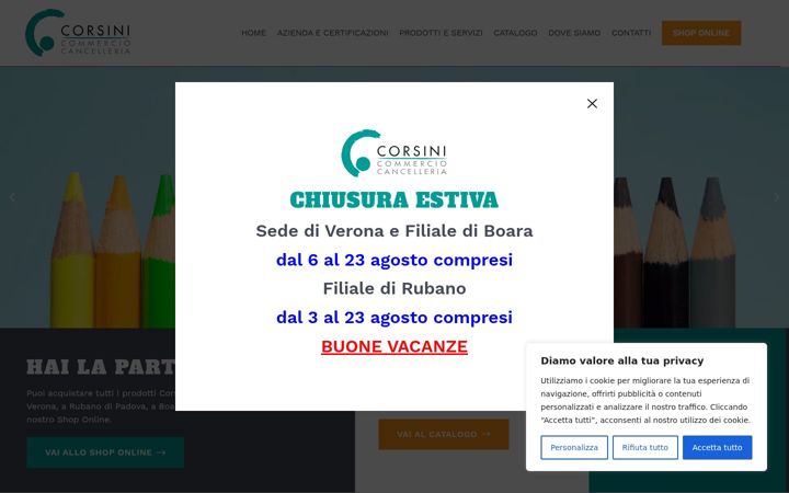 Screenshot di corsinioffice.it