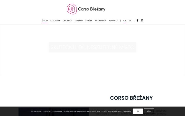 Screenshot von corsobrezany.cz