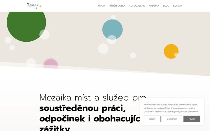 Screenshot von corsorevnice.cz