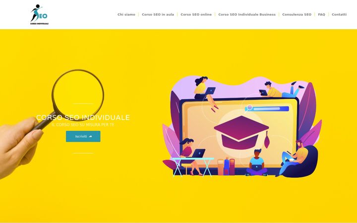 Screenshot di corsoseoindividuale.it