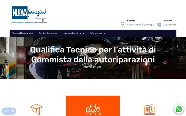 Zrzut ekranu corsotecnicogommista.it