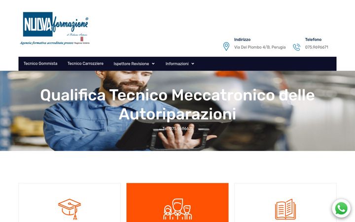 Screenshot di corsotecnicomeccatronico.it