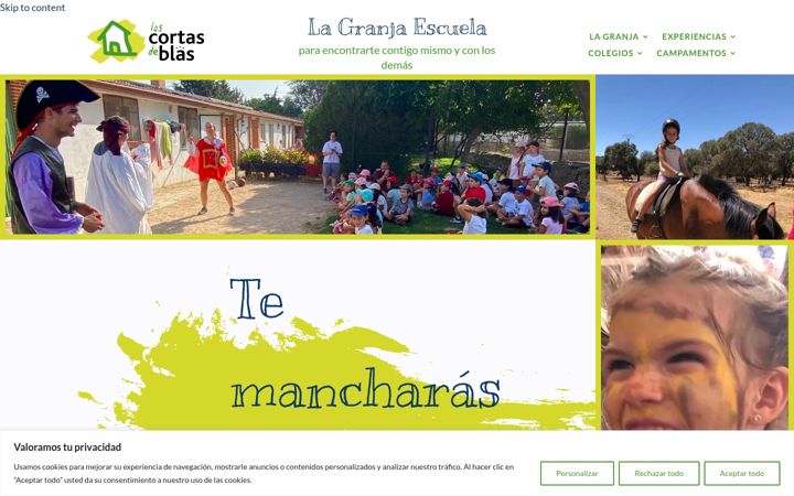 Screenshot of cortasdeblas.org
