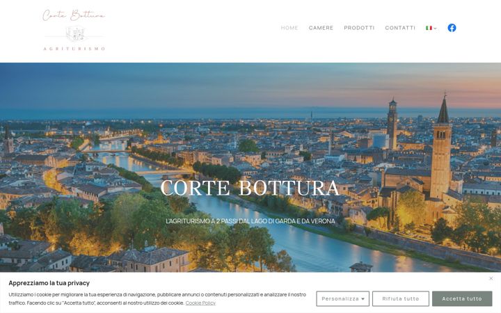 Screenshot of cortebottura.it