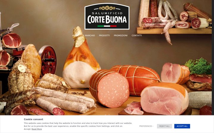 Screenshot of cortebuona.it