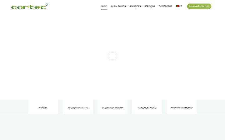 Screenshot of cortec.pt
