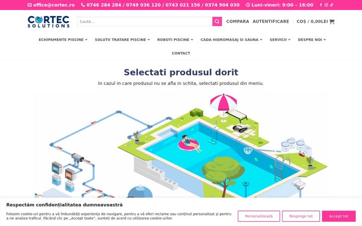 Screenshot of cortec.ro